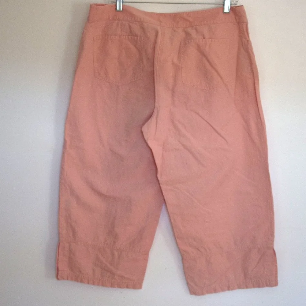 2 PAIR EILEEN FISHER CAPRIS - SIZE: L - Picture 4 of 12